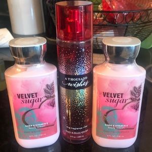 Bath & Body Works brand new trio